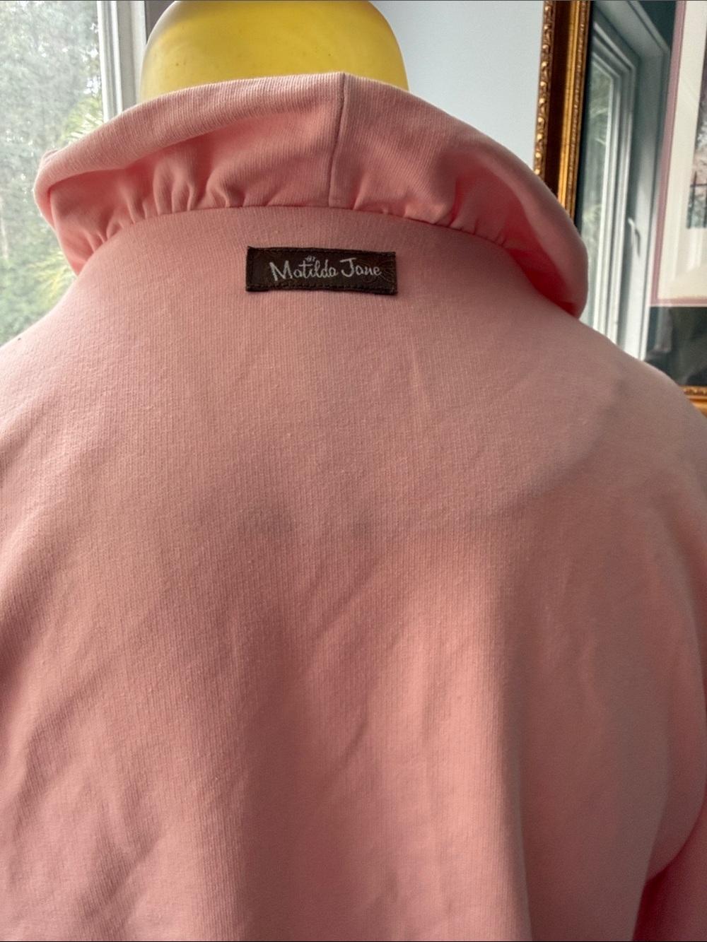 Matilda Jane Light Pink Ruffle-Front Jacket - Picture 6 of 12